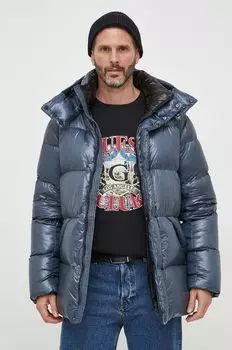 Пуховик Hetrego, синий