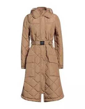 Пуховик High, коричневый