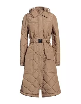 Пуховик High, коричневый