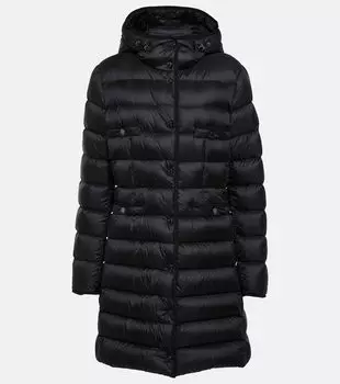 Пуховик хирма Moncler, черный