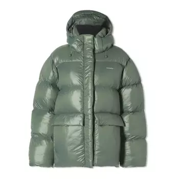 Пуховик Holzweiler Shiny Besseggen Down, зеленый
