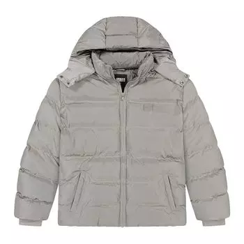 Пуховик Hooded Puffer Jacket Urban Classics, цвет Asphalt