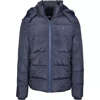 Пуховик Hooded Puffer Jacket Urban Classics, цвет Navyblau