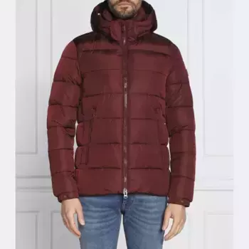 Пуховик Hugo стандартного кроя Save The Duck, бургунди