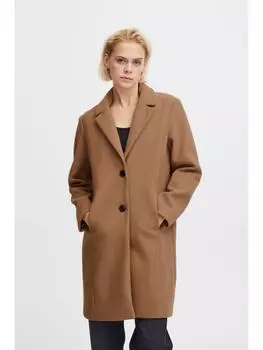 Пуховик ICHI, коричневый