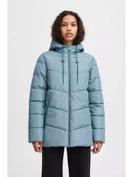 Пуховик ICHI Winterjacke IHZELANA JA 20121300 Steppjacke mit Kapuze, синий