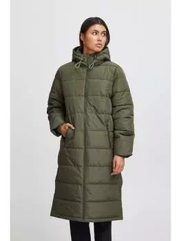 Пуховик ICHI, зеленый