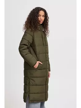 Пуховик ICHI, зеленый