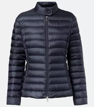 Пуховик Igelle logo Moncler, темно-синий