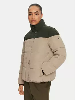Пуховик индивидуального кроя Champion, бежевый