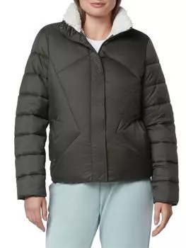 Пуховик из искусственного меха Andrew Marc, цвет Olive