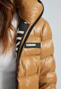 Пуховик JACK1T, коричневый