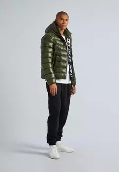 Пуховик JACK1T, темно-зеленый