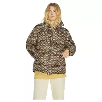 Пуховик Jack & Jones Ellie JJXX, коричневый