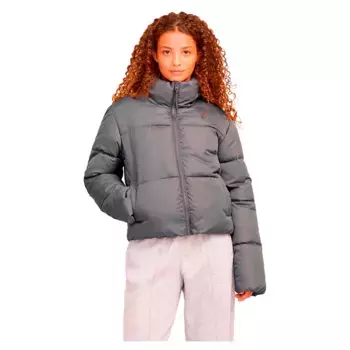 Пуховик Jack & Jones Solvej JJXX, серый