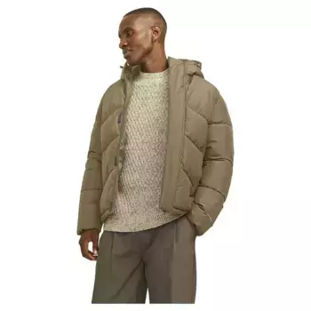 Пуховик Jack & Jones World, бежевый
