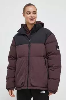 Пуховик Jack Wolfskin, фиолетовый
