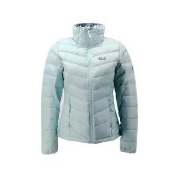 Пуховик Jack Wolfskin Jacke Helium Peak Stormlock Down, синий