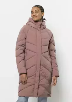 Пуховик Jack Wolfskin "MARIENPLATZ COAT W", розовый