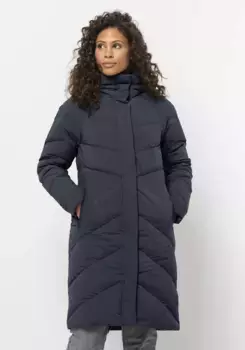 Пуховик Jack Wolfskin "MARIENPLATZ COAT W", синий