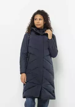 Пуховик Jack Wolfskin "MARIENPLATZ VEST W", синий
