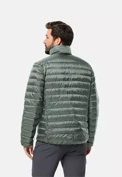 Пуховик Jack Wolfskin, зеленый хедж