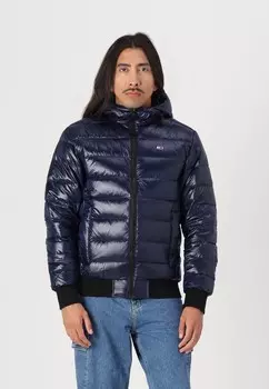 Пуховик JACKET Tommy Jeans, темно-синий
