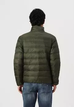 Пуховик JACKET Tommy Jeans, темно-зеленый