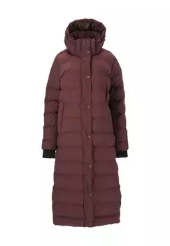 Пуховик JOANA в модном фасоне большого формата WHISTLER, цвет 4241 Fudge