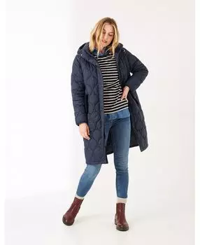 Пуховик joanne - женские FatFace, синий