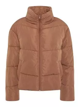 Пуховик Jz&Co., коричневый