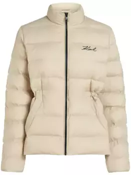 Пуховик K/Signature KARL LAGERFELD, нейтральный