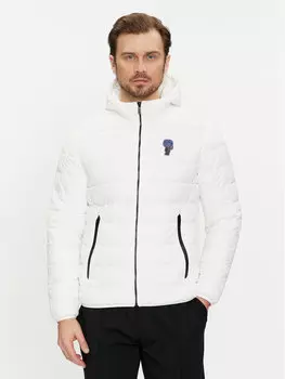 Пуховик Karl Lagerfeld, белый
