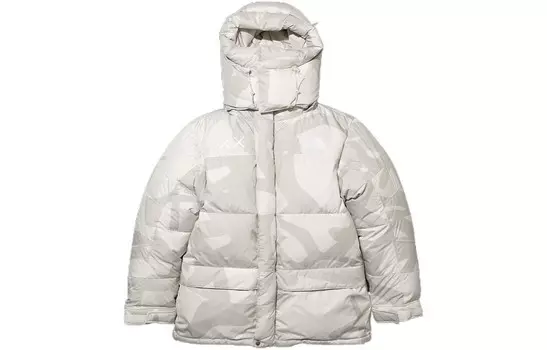 Пуховик Kaws X Tnf X Kaws Cobranded Series унисекс белый The North Face, белый