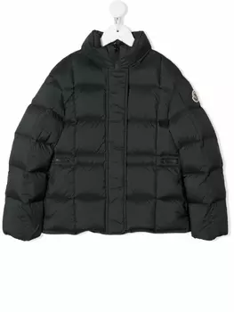 Пуховик Kiraz Moncler Enfant, зеленый
