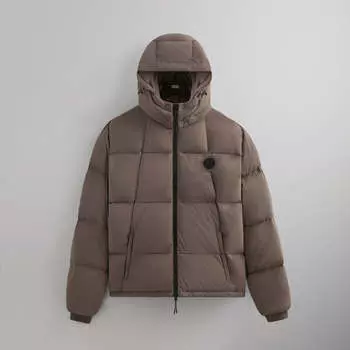 Пуховик Kith Jersey Midi Puffer, цвет Abalone