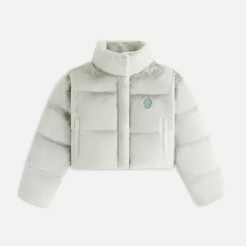 Пуховик Kith Women Shae Cropped Fur Puffer, цвет Palais