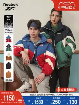 Пуховик классический Reebok, черный