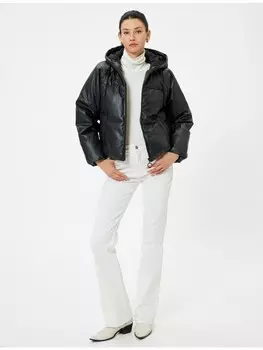 Пуховик KOTON Blazer Anorak, черный