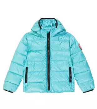 Пуховик крофтон Canada Goose Kids, синий