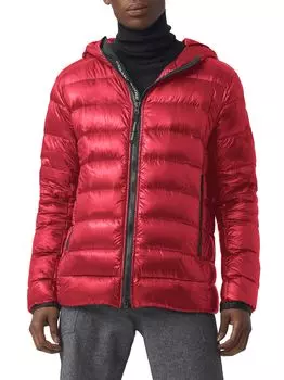 пуховик крофтон Canada Goose, красный