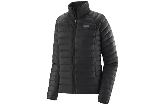Пуховик Куртка Женская Patagonia, цвет Dark Red/Evening Mauve
