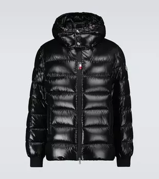 Пуховик кувелье Moncler, черный