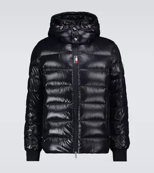 Пуховик кувелье Moncler, синий