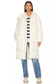 Пуховик L'Academie Marlon Puffer Coat, слоновая кость