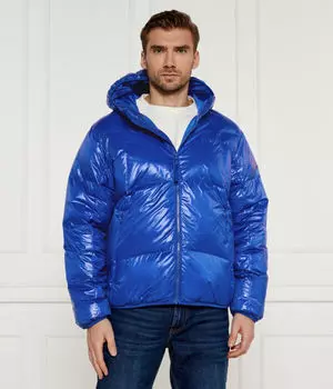 Пуховик Lacoste Regular Fit, синий