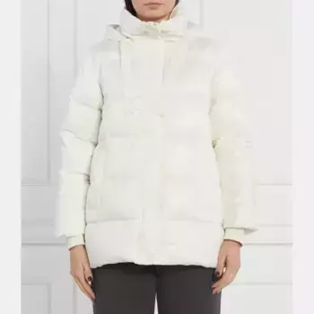 Пуховик Lalla стандартного кроя Marella, бежевый