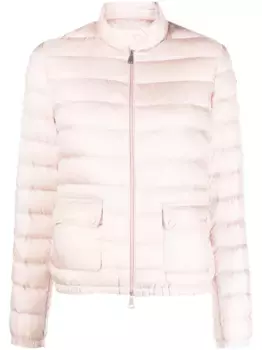 Пуховик Lans MONCLER, розовый