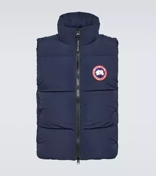 Пуховик lawrence Canada Goose, синий