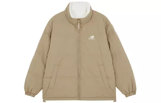 Пуховик Leisure Life унисекс хаки New Balance, хаки